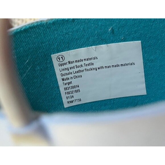 New Cat & Jack Rain Boots Size 9 Youth Girls Blue Fun Beach Graphics - Picture 7 of 8